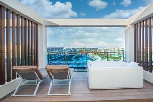 Ocean View Luxury Suite with Outdoor Jacuzzi at Serenade Punta Cana 